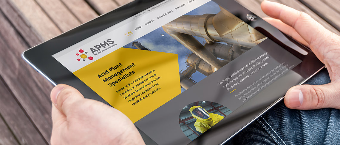 apms website design