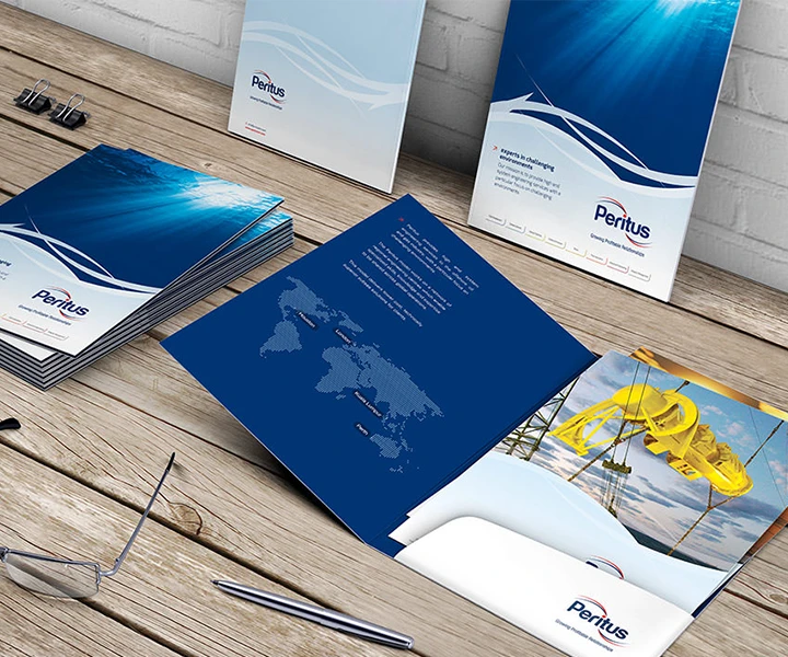 presentation folder design